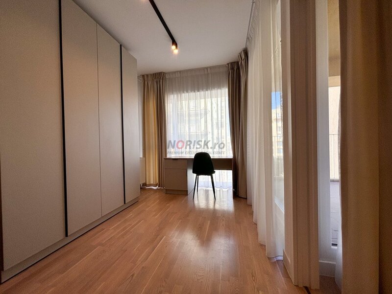 Bucurestii Noi, Marmura Residence, apartament 2 camere cu loc de parcare, gata de mutat, comision 0%